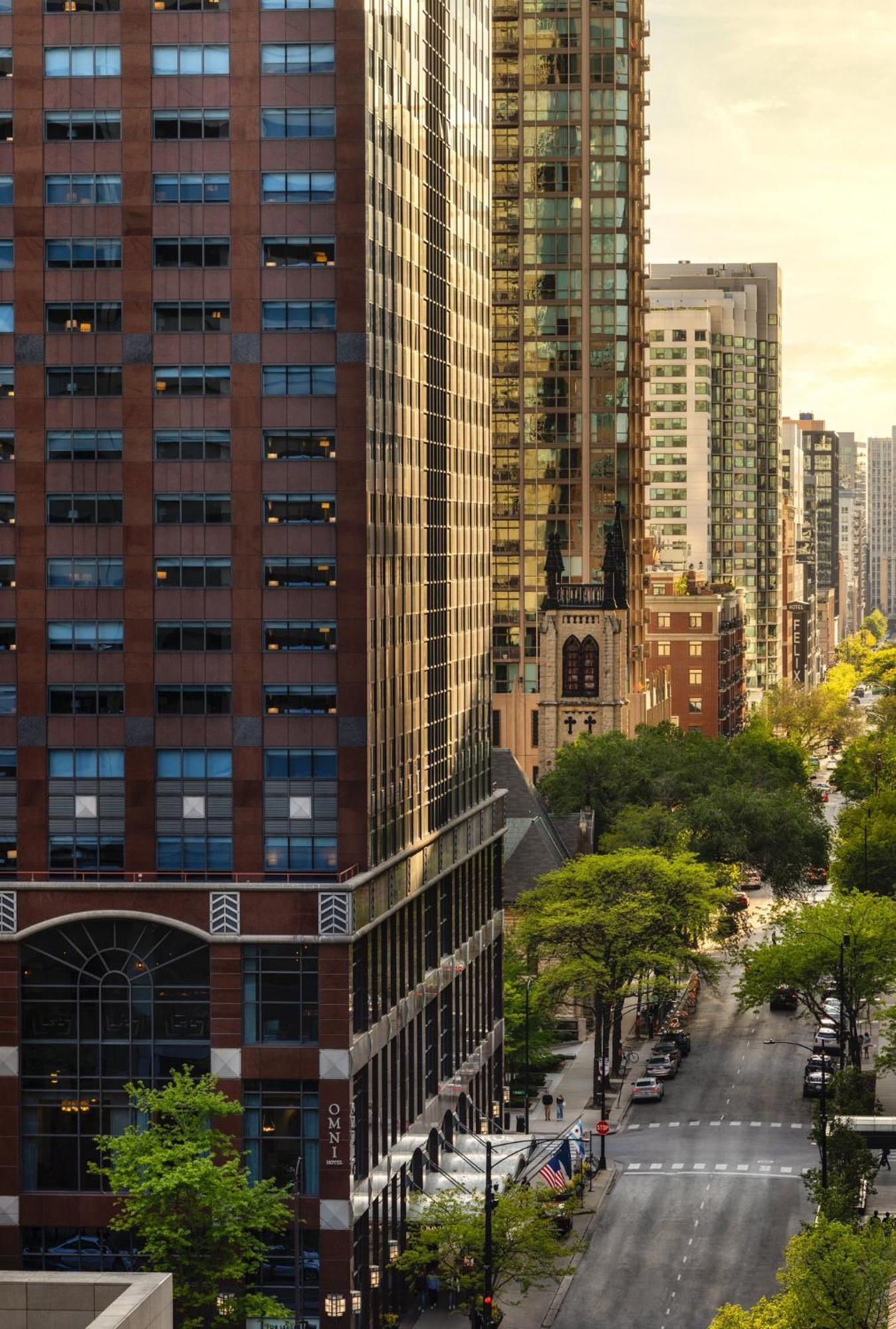 Omni Chicago Hotel Exterior foto